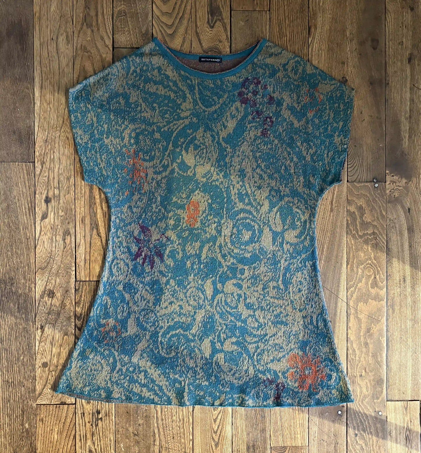 Tunic sweater [4color jacquard tunic]