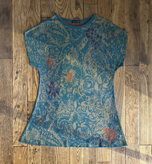 Tunic sweater [4color jacquard tunic]