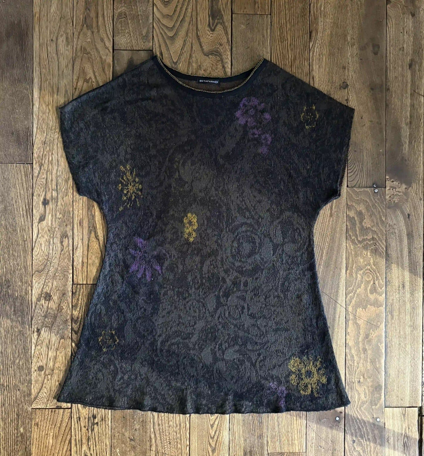 Tunic sweater [4color jacquard tunic]