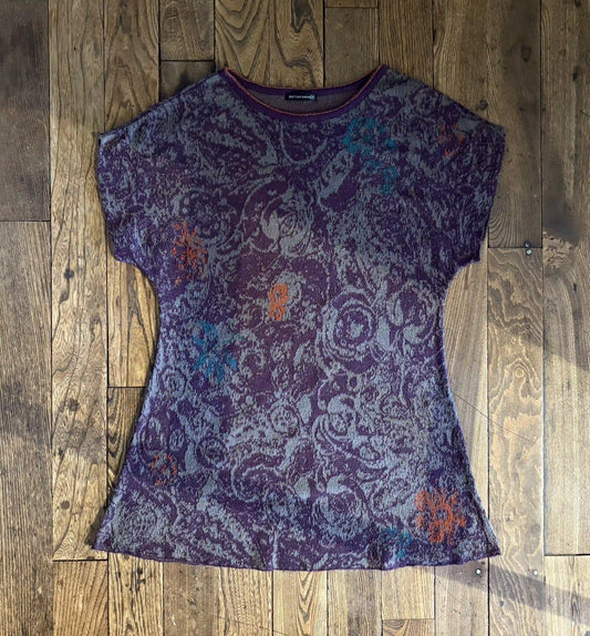 Tunic sweater [4color jacquard tunic]