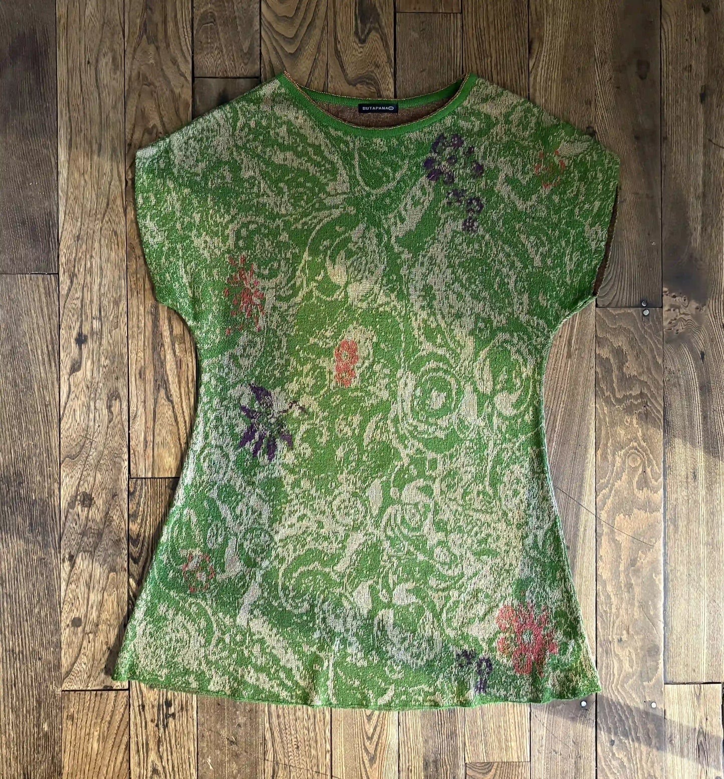 Tunic sweater [4color jacquard tunic]