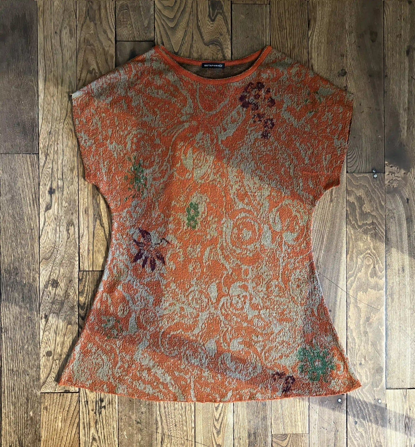 Tunic sweater [4color jacquard tunic]