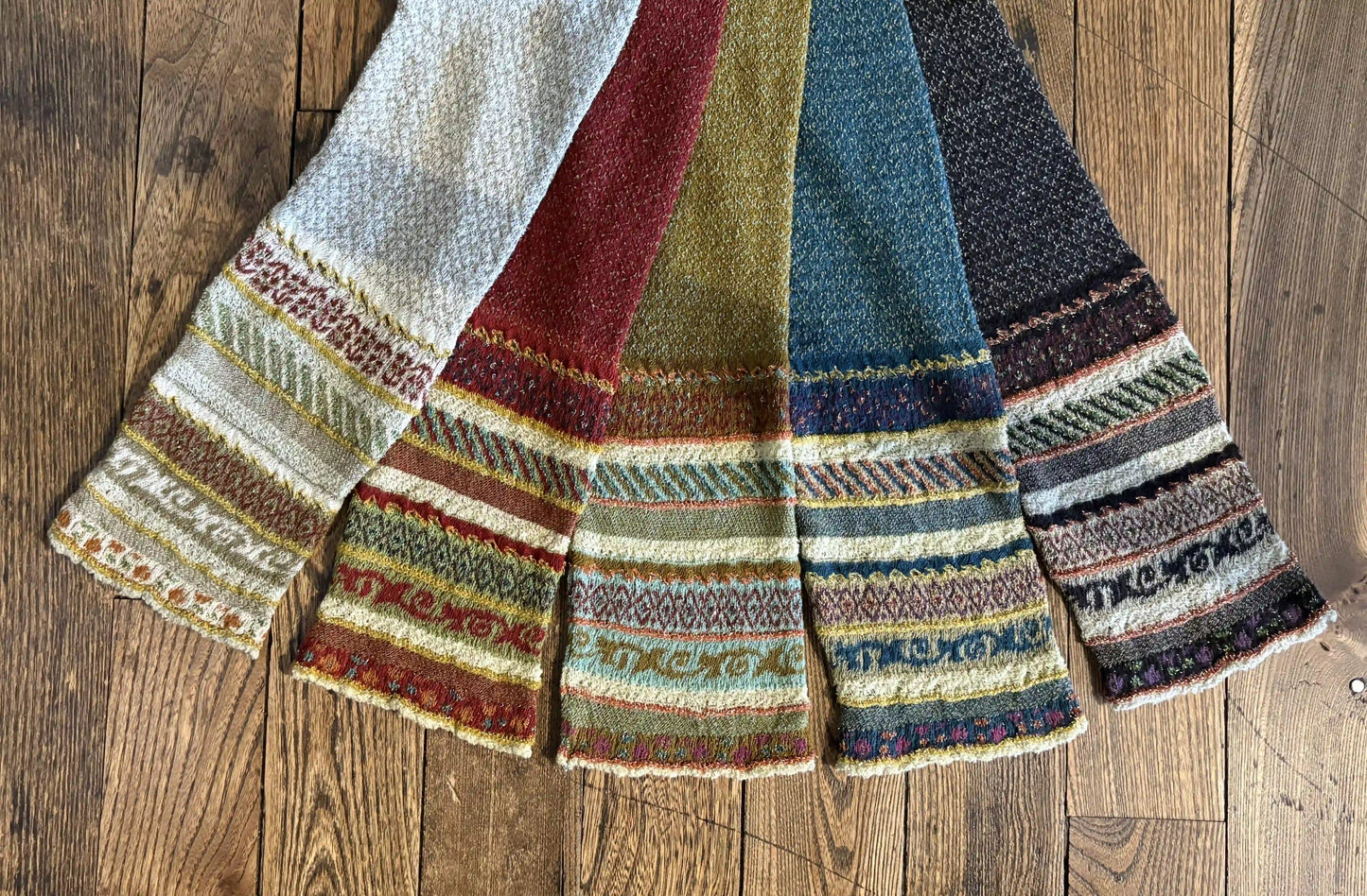 Cardigan[Patterned Sleeve]